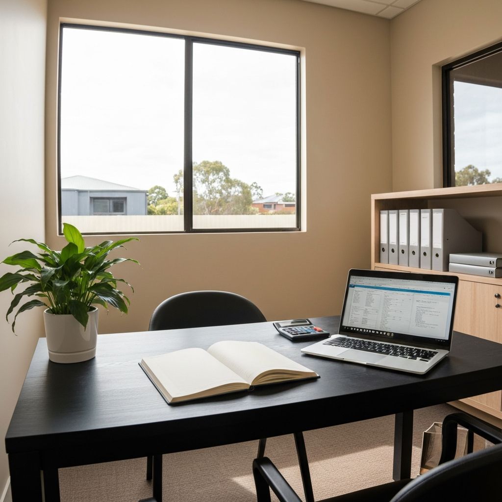 Welcoming accounting office interior at Cross Country Taxation, Ballina NSW